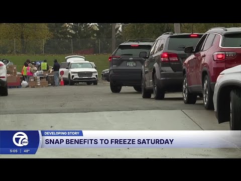 More than 1 million Michigan residents brace for potential SNAP benefits freeze