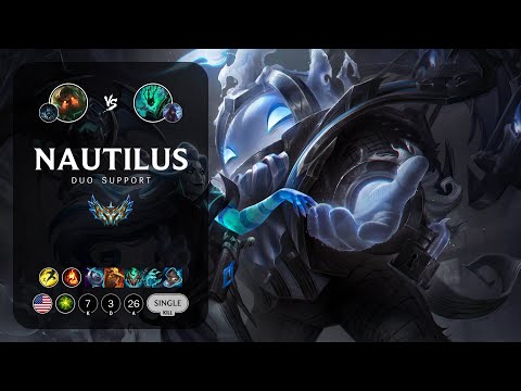 Nautilus Support vs Thresh - NA Challenger Patch 13.13