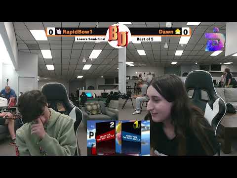 Buster Out #44 - RapidBow1 (Mewtwo) VS Dawn (Peach) - Losers Semi-Final