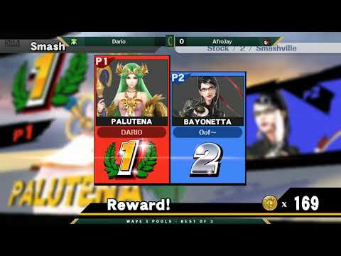 Chronicles: Origins 2 Pools - Dario (Palutena) vs AfroJay (Bayonetta)