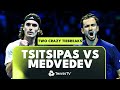 Stefanos Tsitsipas vs Daniil Medvedev CRAZY Tiebreaks ? | ATP Finals 2022