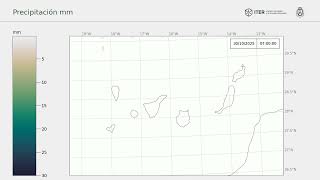 Canary Islands Rain forecast: 20251029