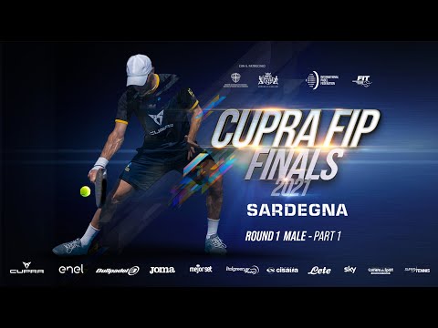CUPRA FIP FINALS 2021 – ROUND 1 MALE – Part 1 (Central Court) | Thursday 09/12/2021