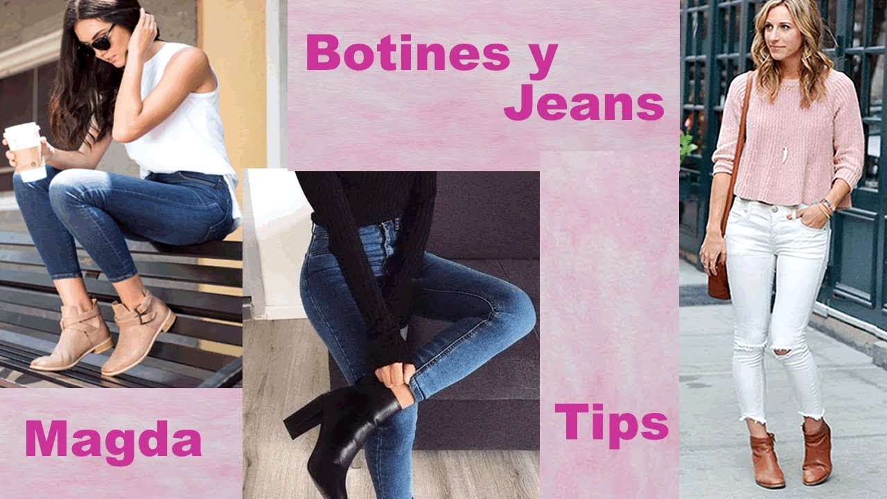 Jeans y Botines Usalos En Tus Outfits