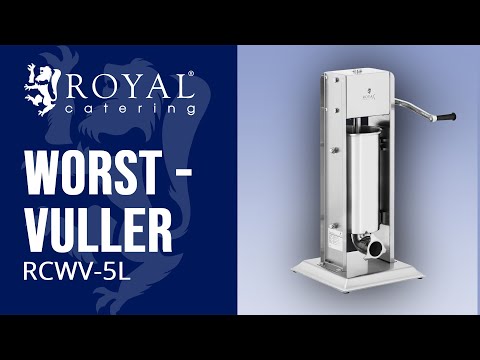 Video - Worstvuller - verticaal - 5 L