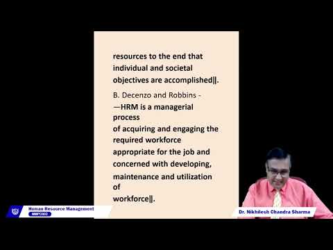 7.  Human Resource Management MMPC - 002 (Part- 12)