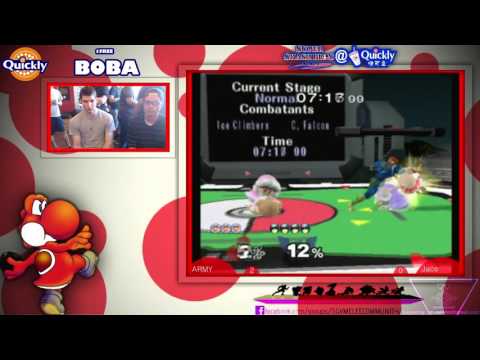 ARMY vs Jace - Winners Finals - Jace vs Sacasumoto - Winners Semis - Melee @ Quickly's 3