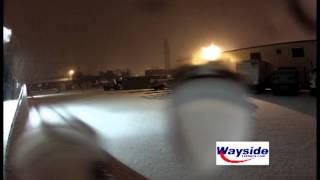 preview picture of video 'Peabody, Mass Snow Time Lapse'