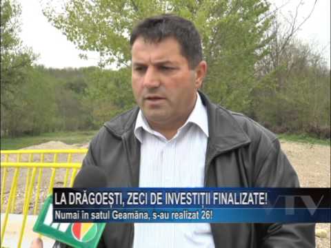 La Dragoesti, zeci de investitii finalizate!