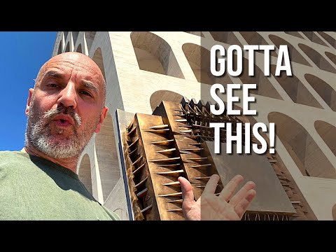 Gotta See This—Space Art in Fendi HQ #rome #italianartist #lessknownrome #nontouristyrome