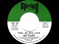 1972 Joe Simon - Pool Of Bad Luck