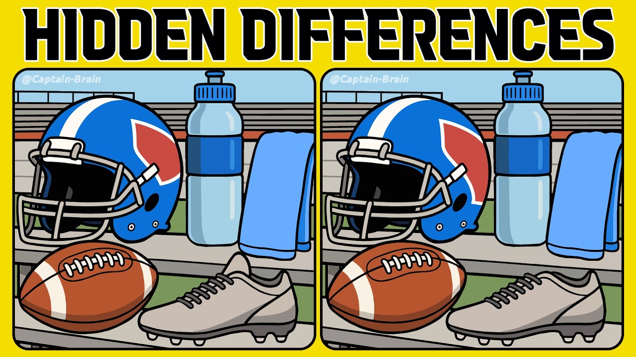 Hidden Differences — Spot Them All If You Can! (A Bit Tricky)