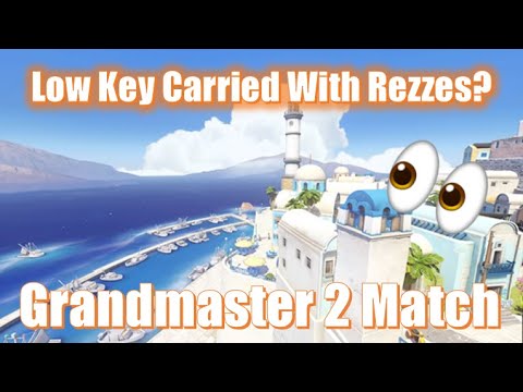 Low Key Carried With Rezzes? 👀 - Grandmaster 2 Match - Season 5 - Mercy Overwatch