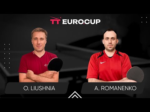 17:35 Oleksandr Liushnia - Andrii Romanenko 28.11.2023 TT Euro.Cup Ukraine Professional. Table 4