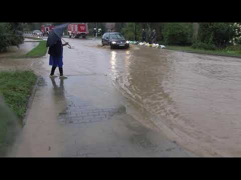 Rusocin  Powódź Wrzesień 2020