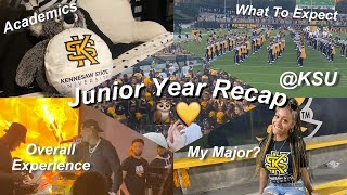 First Year at Kennesaw State/ Junior Year Recap🦉(Academics, Off Campus Living, Overall Experience)