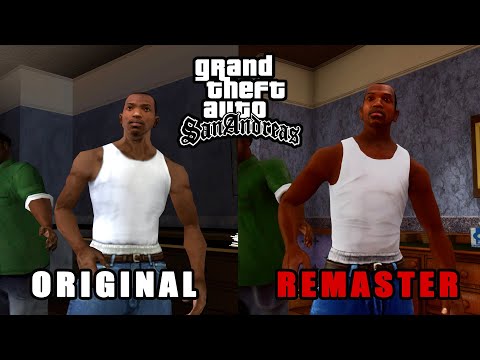 Grand Theft Auto: San Andreas – The Definitive Edition Comparison Video 