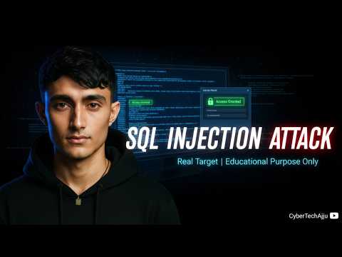 H4cking Websites with SQL Injection - Real Bug Bounty Practical | 2025