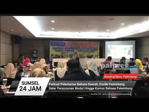 Disdik Palembang Gelar Penyusunan Modul Hingga Kamus Bahasa 