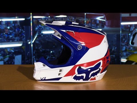 Fox Racing 2016 V1 Mako Motorcycle Helmet Review