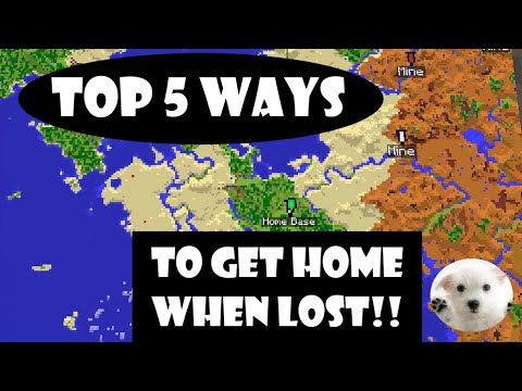 How to find your home in minecraft when lost without coordinates 1 19
