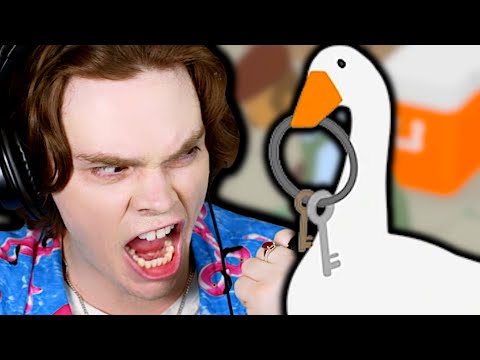 Playing UNTITLED GOOSE GAME for the first time made me act so much like a g-- wait no send help HONK