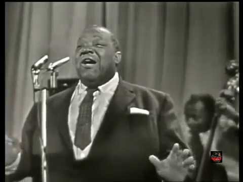 Jimmy Rushing w Dizzie Gillespie Quintet - Blues After Dark - France 1959 (LIve Video)