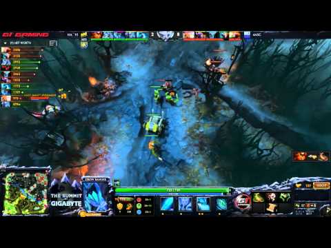 Na'Vi vs 4ASC Game 1 (Summit 3 - EU Phase 2) - GoDz & Synderen