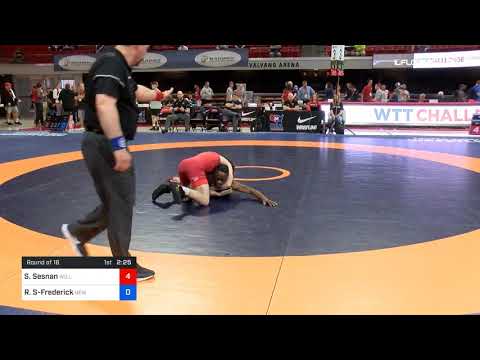 55 Kg Round Of 16 Sean Sesnan Williams Baptist University Vs Roger Stewart Frederick New York Athl