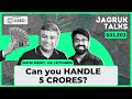 Can you Handle 5 Crores? ft Deepak Shenoy  | @CRED_club  Jagruk Talks S2E2