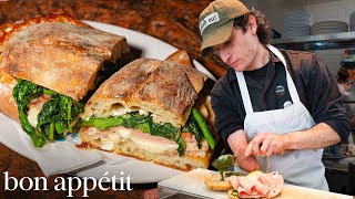 A Day Making NYC’s Most Hyped Sandwiches | On The Line | Bon Appétit