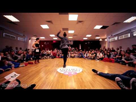 Ćwierćfinał Wacking 1vs1 - Lily vs Zięba | Groove Contest 2013 | WWW.SZKOLYTANCA.PL