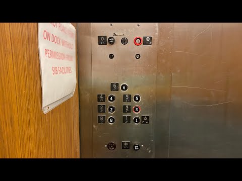 Vintage Otis Traction Elevator @ Morrill Hall UIUC, Urbana, IL