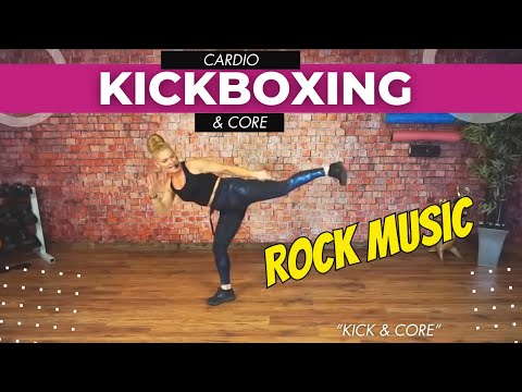 Cardio Kickboxing and Abs Workout with Anna and Regina