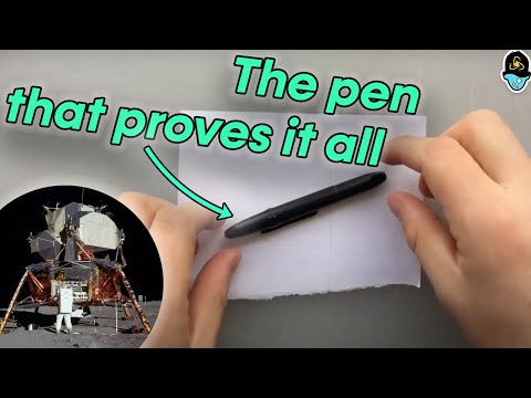 How a Pen Almost Debunked the Moon Landings (But Really Didn't)