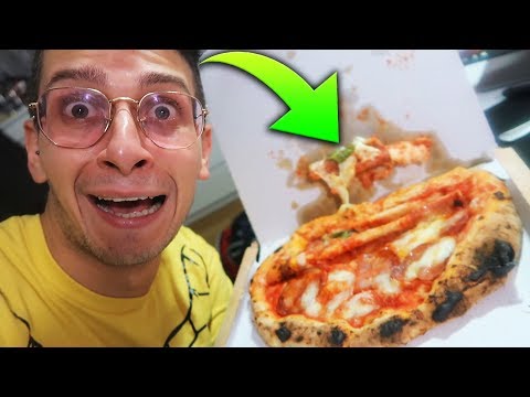 I'M EATING PIZZA AFTER 1 YEAR!! MY REACTION SAYS IT ALL!