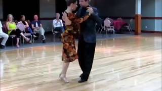 Valeria Soledad Bordon y Joaquim Besga at Crofton Milonga 2017   La Cicatriz