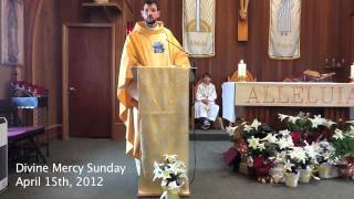 preview picture of video 'St. Catherine of Siena Church, Petersburg AK - Divine Mercy Sunday 2012'