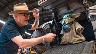 Adam Savage Behind the Scenes of Star Wars: The Mandalorian and Grogu!