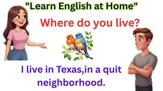 Learn English at Home | Daily Use Questions & Answers | English Speaking Practice