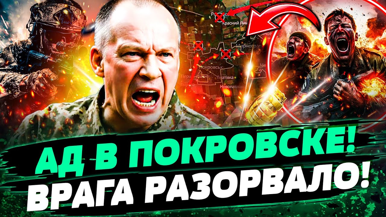 🔥ЭТО РАЗГРОМ! ВСУ СДЕЛАЛИ НЕВЕРОЯТНОЕ! ПОКРОВСК: РУССКИХ ВЫБИЛИ! СОТНИ ЖЕРТ?
