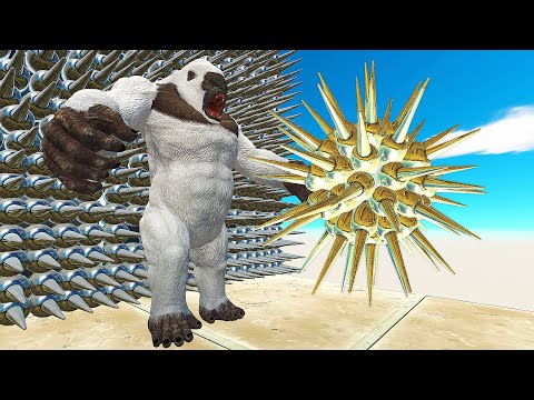 SPIKED BALL VS MONSTERS - Animal Revolt Battle Simulator