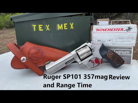 Ruger SP101 357mag Review and Range Time