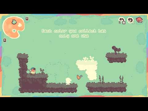 Colorbound Demo Gameplay 🎨 Steam Deck - Adorable puzzle game