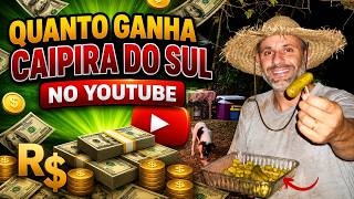 QUANTO GANHA O CANAL DO CAIPIRA DO SUL ? | GANHOS REAIS 2026