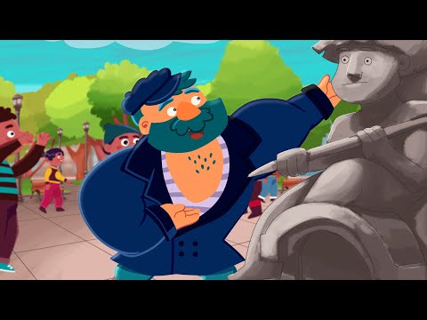 El dedo del Indio Patagón | ¿Me cuentas otro cuento? Cuentos y leyendas de Chile animados