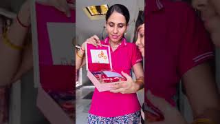 America se aya superise gift 🎁 / Which type of rakhi is best? / Ghamu saran #shorts #giftunboxing