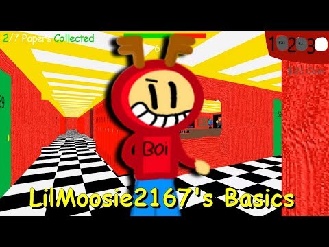 LilMoosie2167's Basics In Minecraft and Memes Early Access 1.1 - Baldi's Basics V1.4.3 Mod