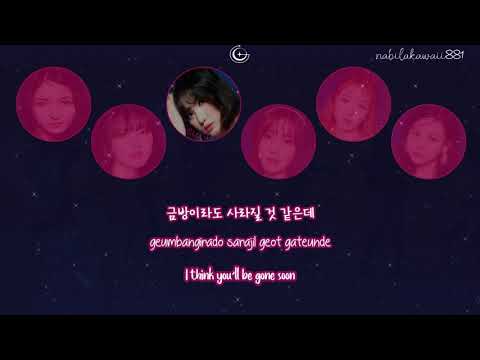 [Karaoke] GFRIEND (여자친구) - 밤 (Time for the moon night) | Han/Rom/Eng Lyrics