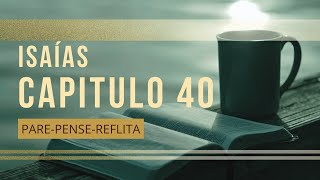 [PARE PENSE REFLITA] ISAIAS CAPITULO 40 #cristo